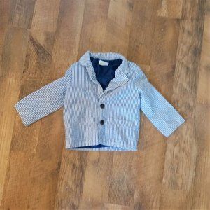 Infant  Boys striped blazer